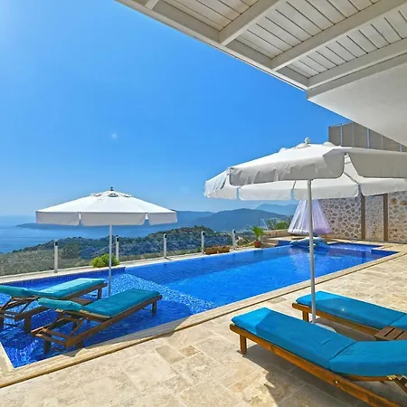 Sleeps 6 Pool Air Con Wifi Villa Kalkan