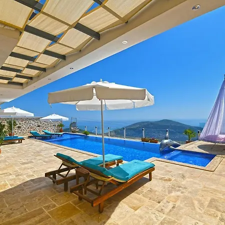 Sleeps 6 Pool Air Con Wifi Kalkan